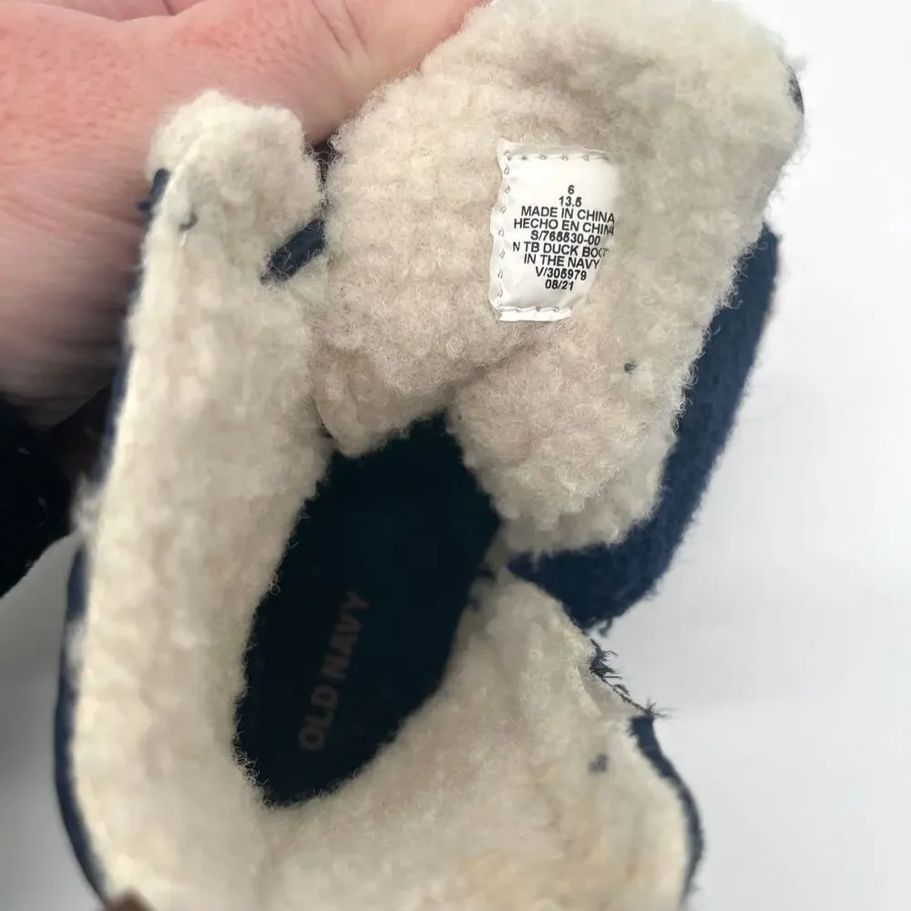 OLD NAVY Toddler Boy Snow Boots, Size 6